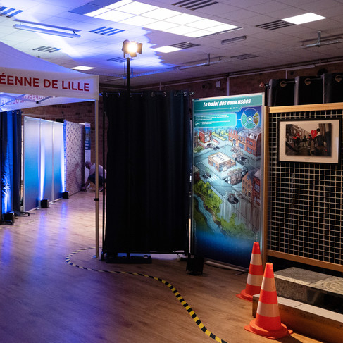 Exposition interactive sur le cycle de l'eau