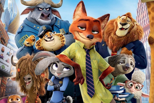 Zootopie - Affiche personnages