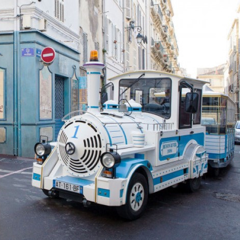 Visite en petit train de Marseille