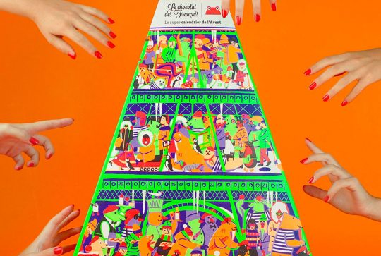 Calendrier de l'avent Chocolat des français