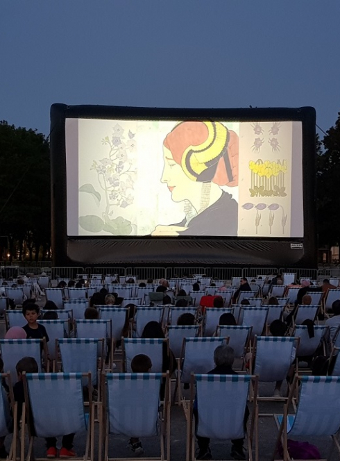 Festival International du Court Métrage : Cinéma plein air sur des transats