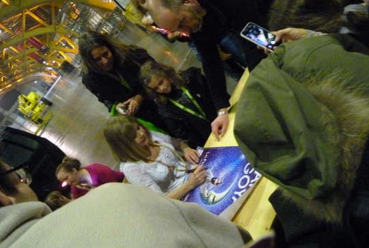 Chantal Goya en dédicasse