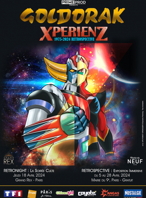 Goldorak Xperienz : affiche 2024