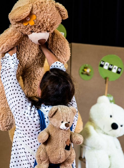 Grelin Grenade : fillette ourson