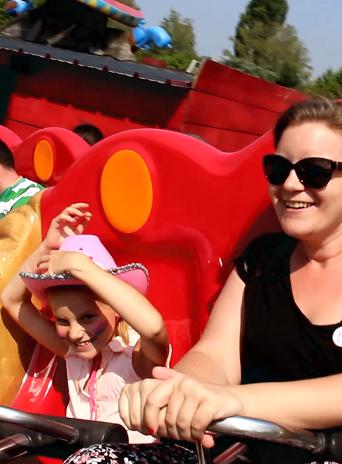La Mer de Sable : suivez une famille au parc