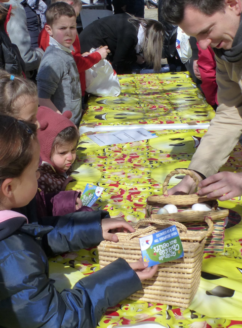 Chasse aux oeufs Montjuzet