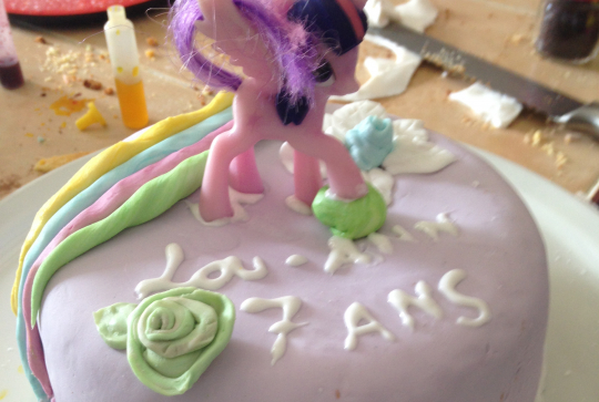 Gâteau Mon Petit Poney