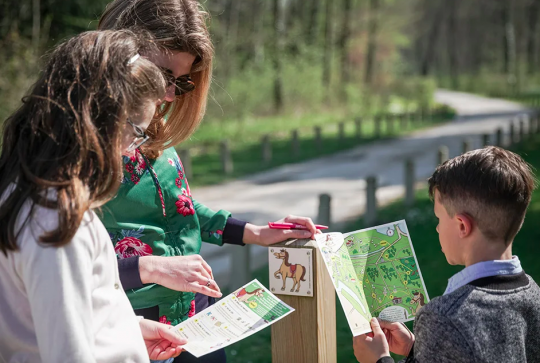Visite en famille à Chantilly