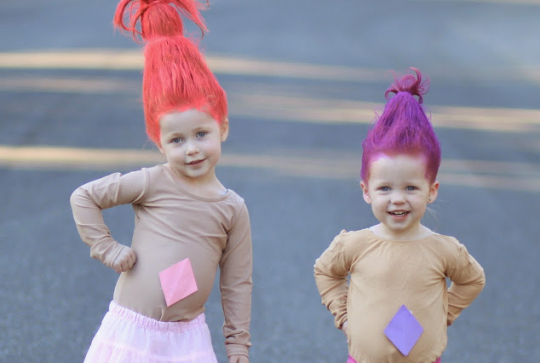 Les Trolls - Déguisement