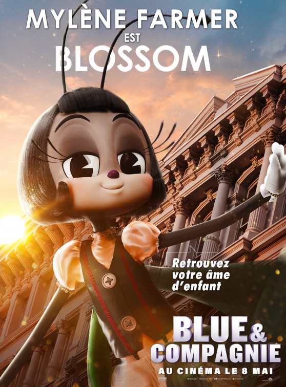 Blue & Compagnie : affiche Mylène Farmer est Blossom