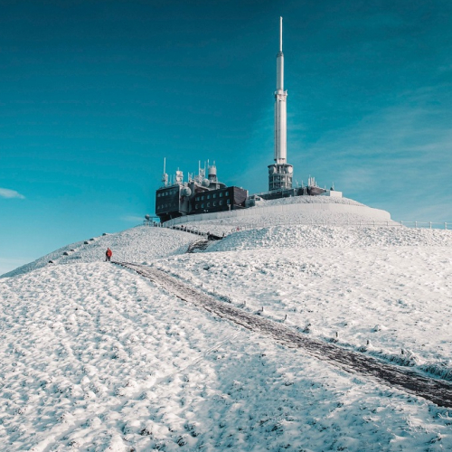 Les Hivernales du Panoramique des Dômes : Panorama enneigé