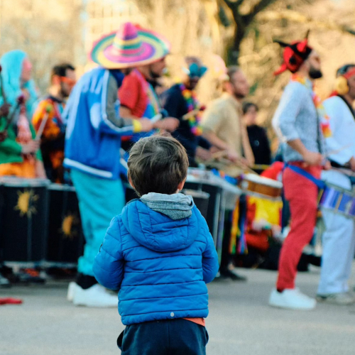 Samedi percussions en famille au Carnaval de Toulouse