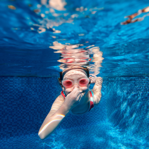 Piscine Toulouse-Lautrec : enfant