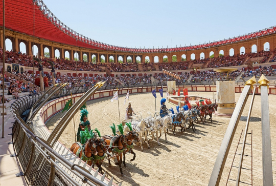 Le Puy du Fou : spectacle des gladiateurs