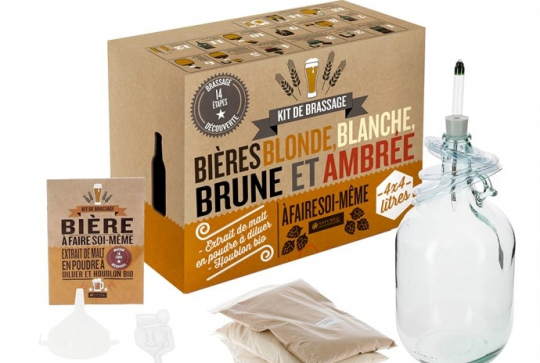 Kit de brassage bière - Fête des pères