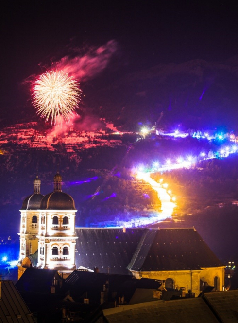 Serre Chevalier - descente aux flambeaux