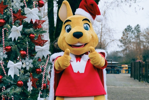 Noël au Parc Walibi : Mascotte