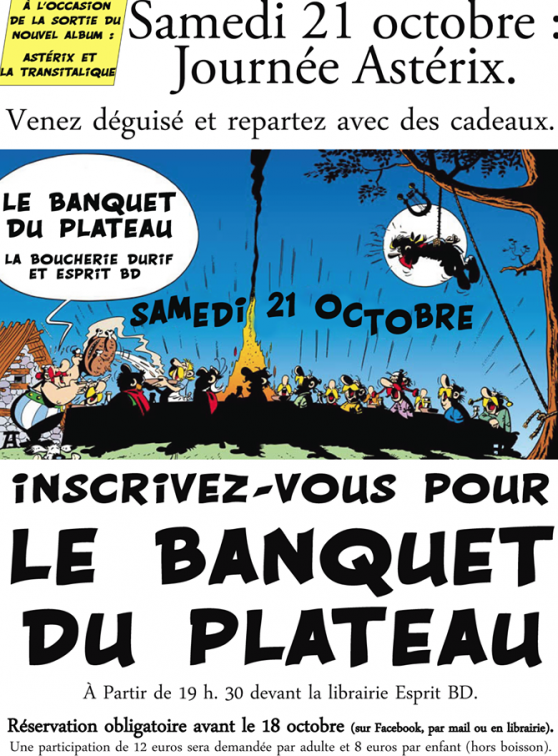 Banquet thème Astérix et Obélix