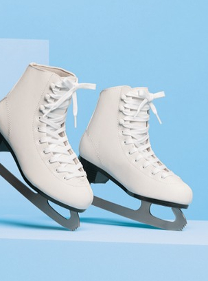 Patinoire Grand Littoral on ice