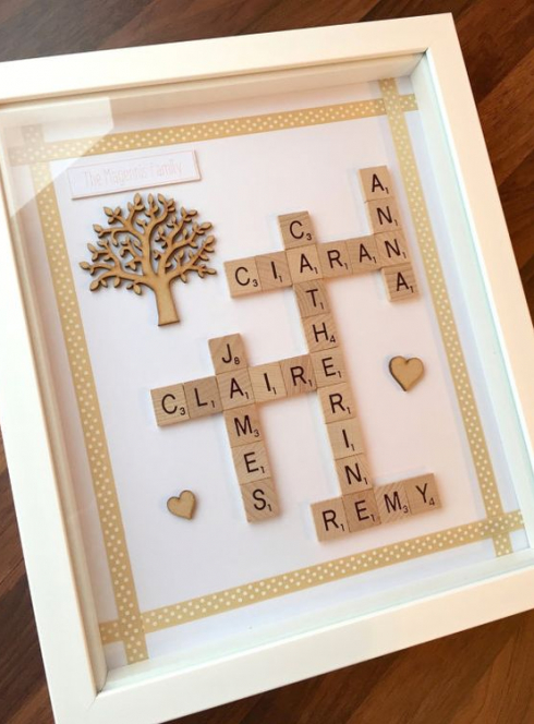 Arbre généalogique scrabble