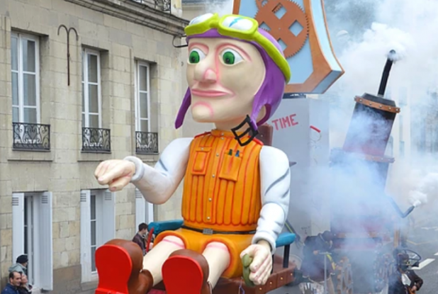 Carnaval de Nantes : char du défilé 2018