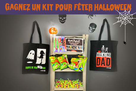 Gagnez un kit pour fêter Halloween
