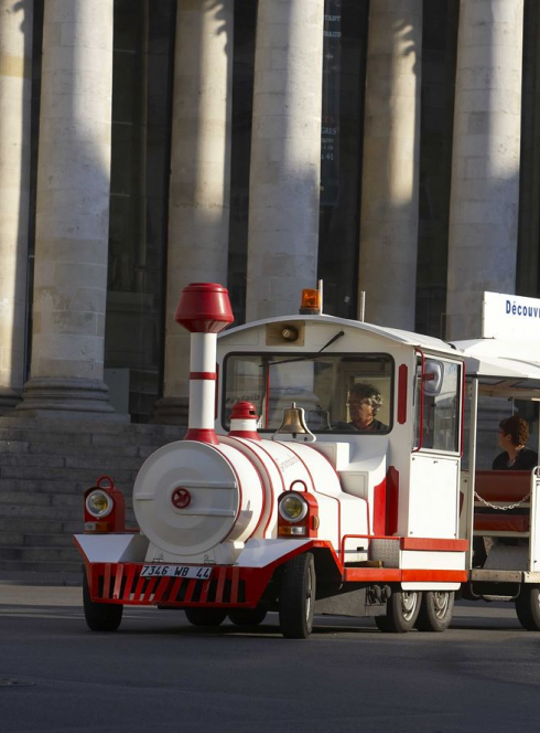Petit train touristique de Nantes