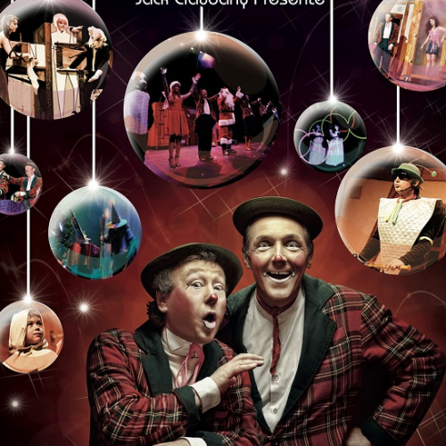 Nez Rouges et Barbe Blanche Affiche du spectacle avec des clowns