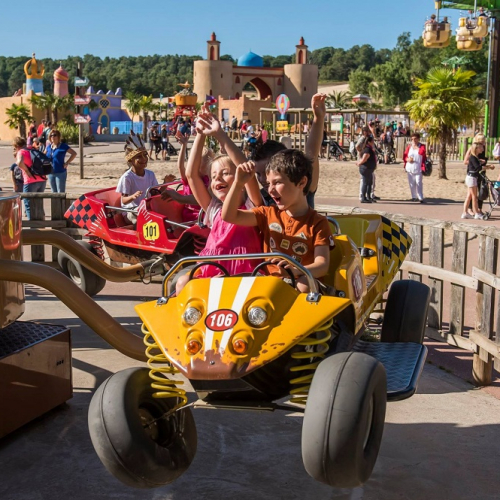 Mer de Sable - Enfants à bord du Raid du désert