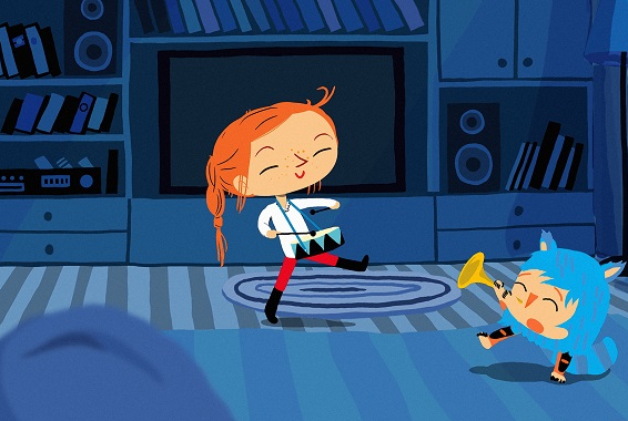 Myrtille et la lettre au Père Noël - Danse