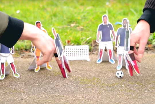 Funger football pour la Coupe du monde