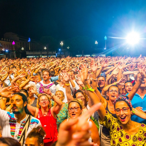 Nice Jazz Fest : La foule devant la scène
