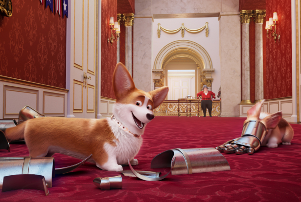 Royal Corgi - jeu au palais