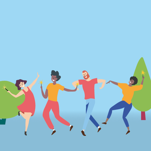 Les Voisins en Fête à Lille : affiche