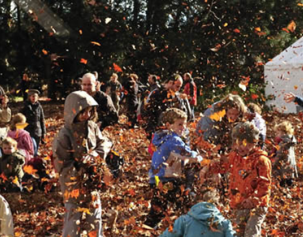 Fête des feuilles à la Tête d'Or