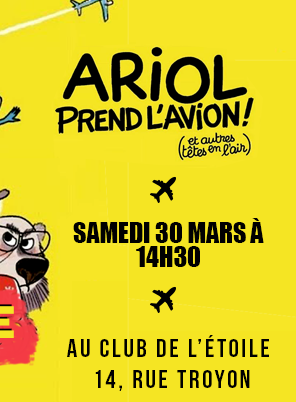 Ariol prend l'avion