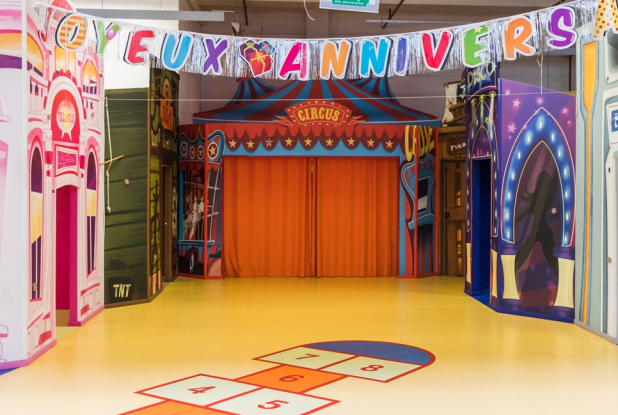Gulli Parc : décoration d'anniversaire