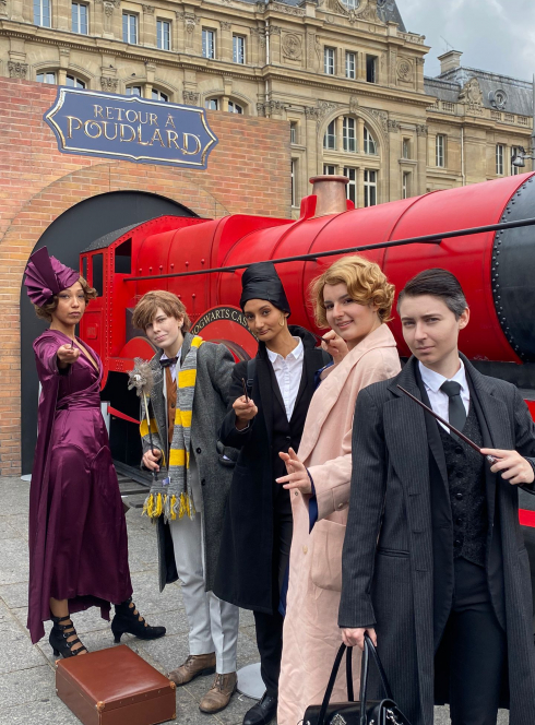 Retour à Poudlard : train