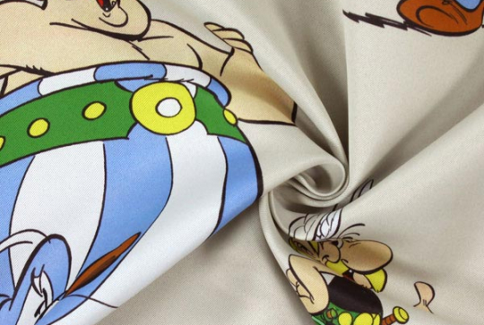 Tissu Astérix et Obélix