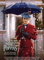 Le retour de Mary Poppins : affiche parapluie