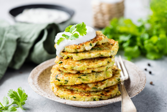 Galettes de courgettes