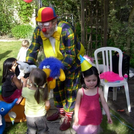 Anniversaire avec le Clown Jackus