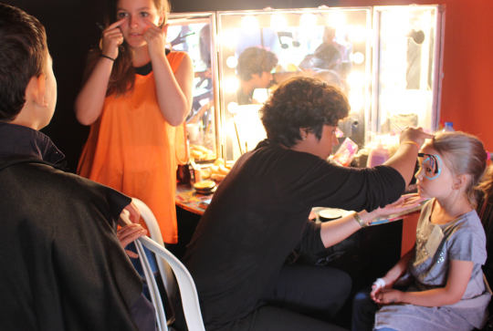 Mini Rock en Seine 2014 - maquillage