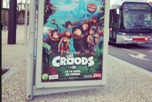 Les croods sont chez moi :-)