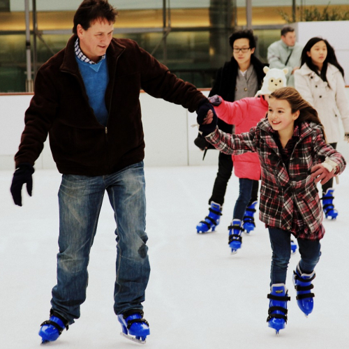 Noël 2017 sur glisse à la Patinoire Meriadeck