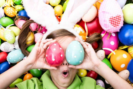 Chasse aux oeufs de Pâques