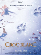 Croc-Blanc, film d'animation - Affiche teaser