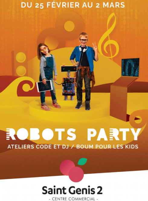 Robots Party à Saint Genis 2