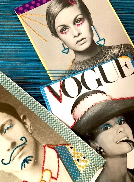 Anniversaire à la Manufacture : Carte brodée