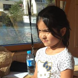 Libellule, la toue de Nantes : enfants